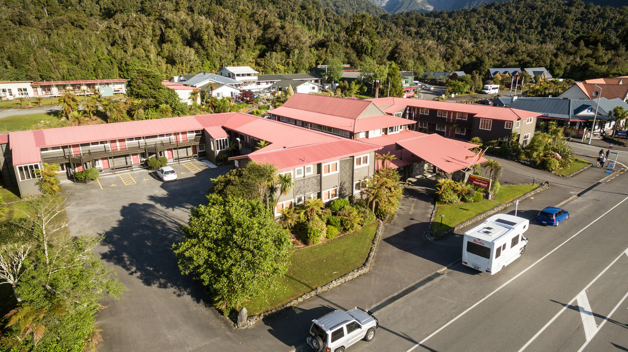 Heartland Hotel Glacier Country Glaciar Fox Exterior foto